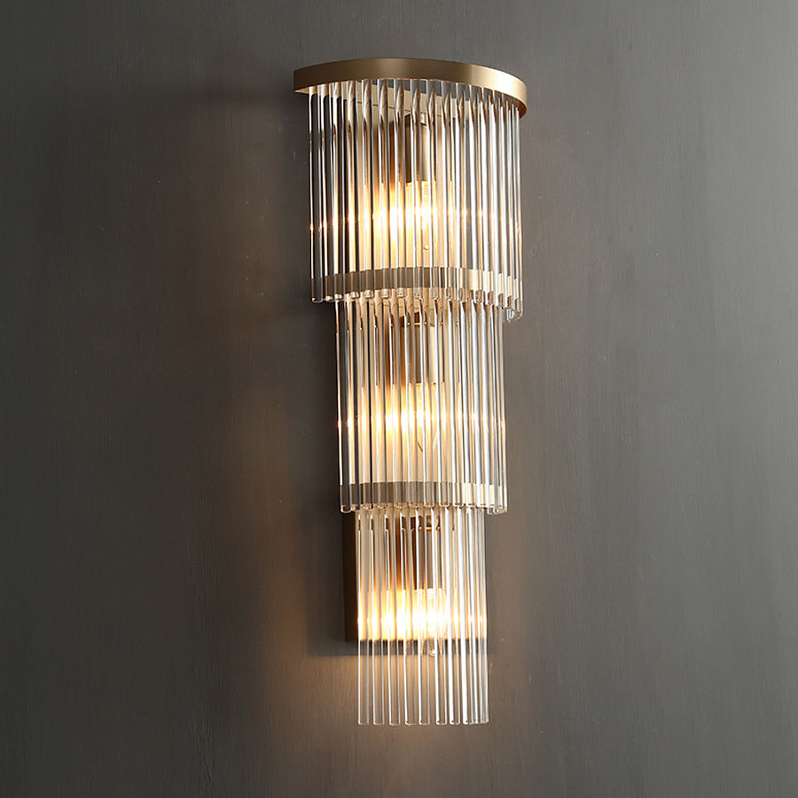 UHD Creative Crystal Warm Light Nordic Wall Lamp Wall Sconce Lighting