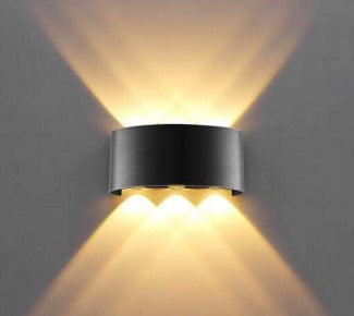 UHD 3 Beam Up and 3 Beam Down Wall Light – Elegant Dual-Direction Lighting for Modern Spaces