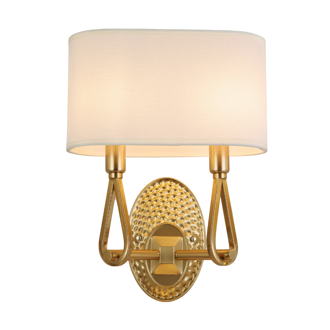 UHD Modern GleamRise Brass Wall Light