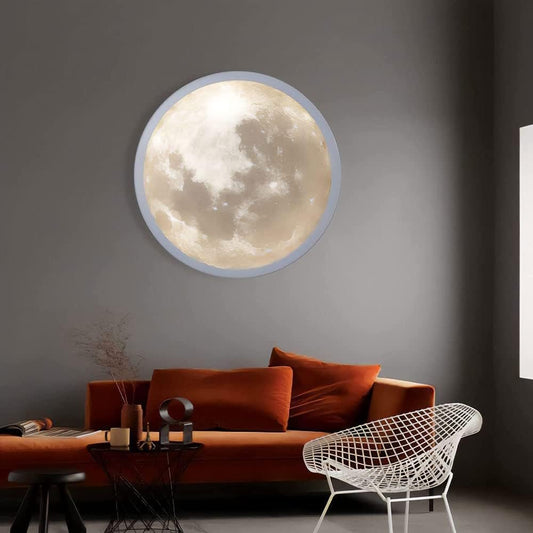 UHD Modern Home Decoration Led Planet Moon Wall Night Light Bedside Ceiling Light Wall Lamp For Bedroom Living Room
