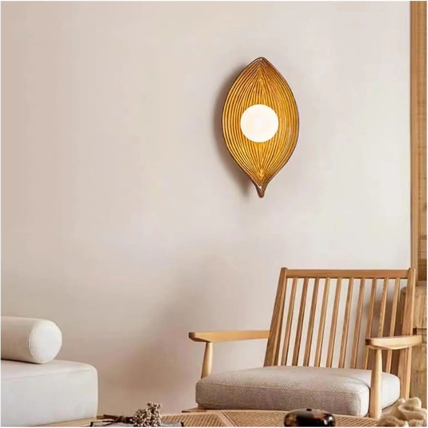UHD-Dark Wabi Sabi Modern Wall Light for Living Room Dining Room Light - Warm White