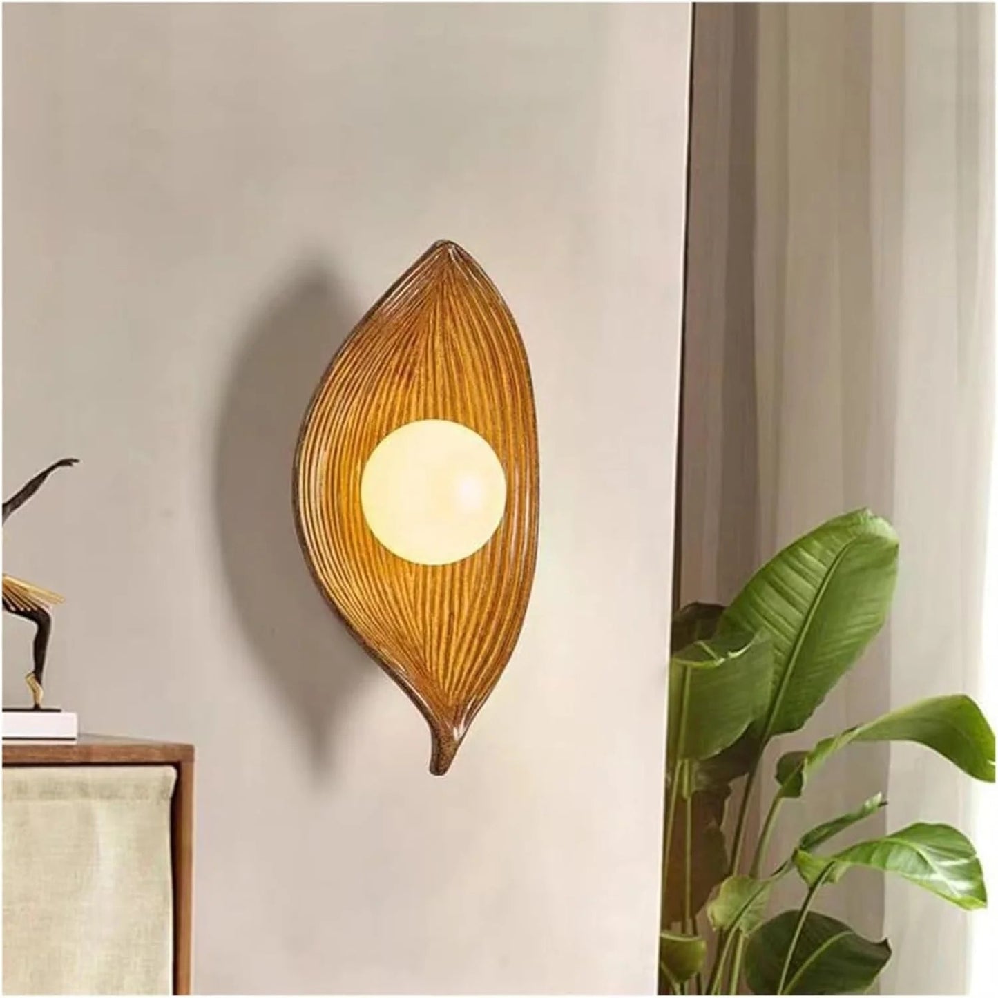 UHD-Dark Wabi Sabi Modern Wall Light for Living Room Dining Room Light - Warm White