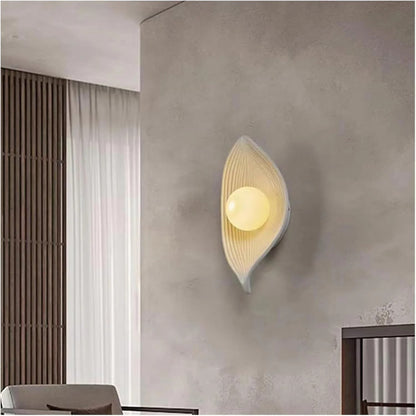 UHD White Wabi-Sabi Modern Wall Light | Warm White Glow for Living & Dining Room Décor