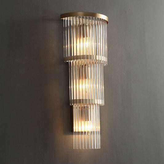 UHD Creative Crystal Warm Light Nordic Wall Lamp Wall Sconce Lighting