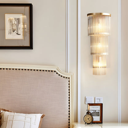 UHD Creative Crystal Warm Light Nordic Wall Lamp Wall Sconce Lighting