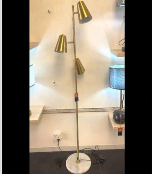 UHD Antique Bell Metal Floor  lamp For Living Room